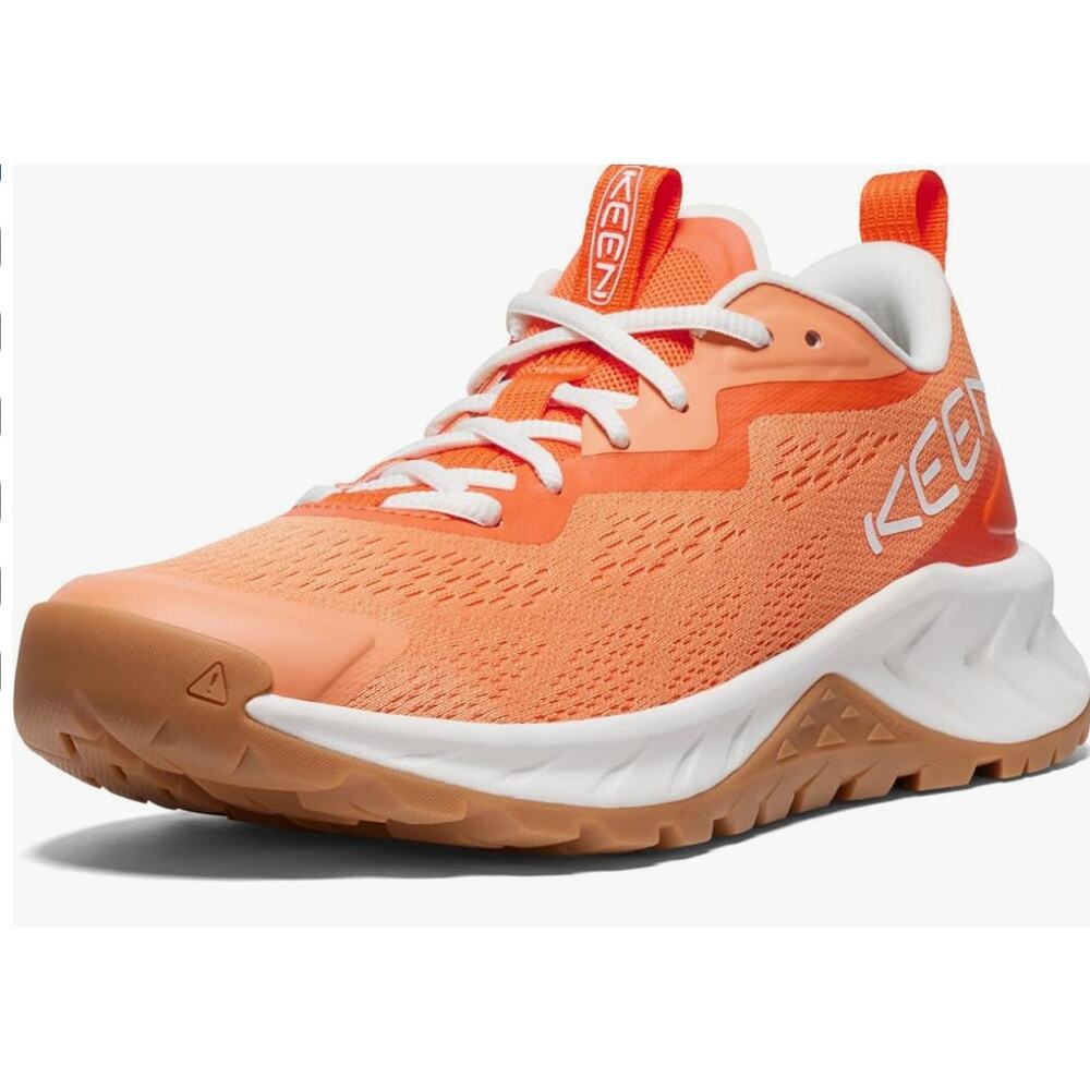KEEN Women's Versacore Speed Comfortable Hiking Shoes, Tangerine/Scarlet Ibis, 8